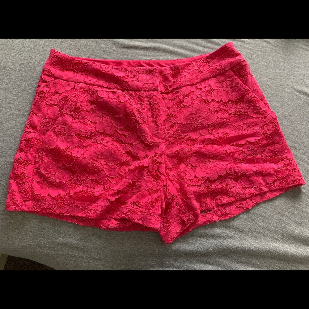 Pink shorts